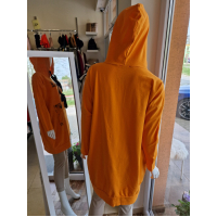 Oranžová mikinková tunika