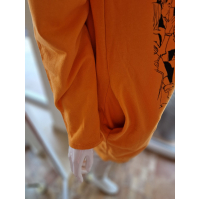 Oranžová mikinková tunika