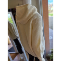 Smotanová pleteninková mikinka 