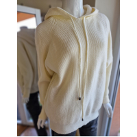 Smotanová pleteninková mikinka 