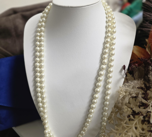 Dlhé perličky smotanka 