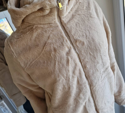 Kožušinková mikinka 