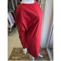 Červené teplákové šaty 