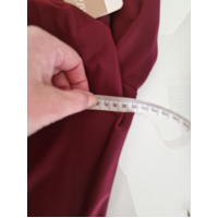 Bordó spoločenské šaty 