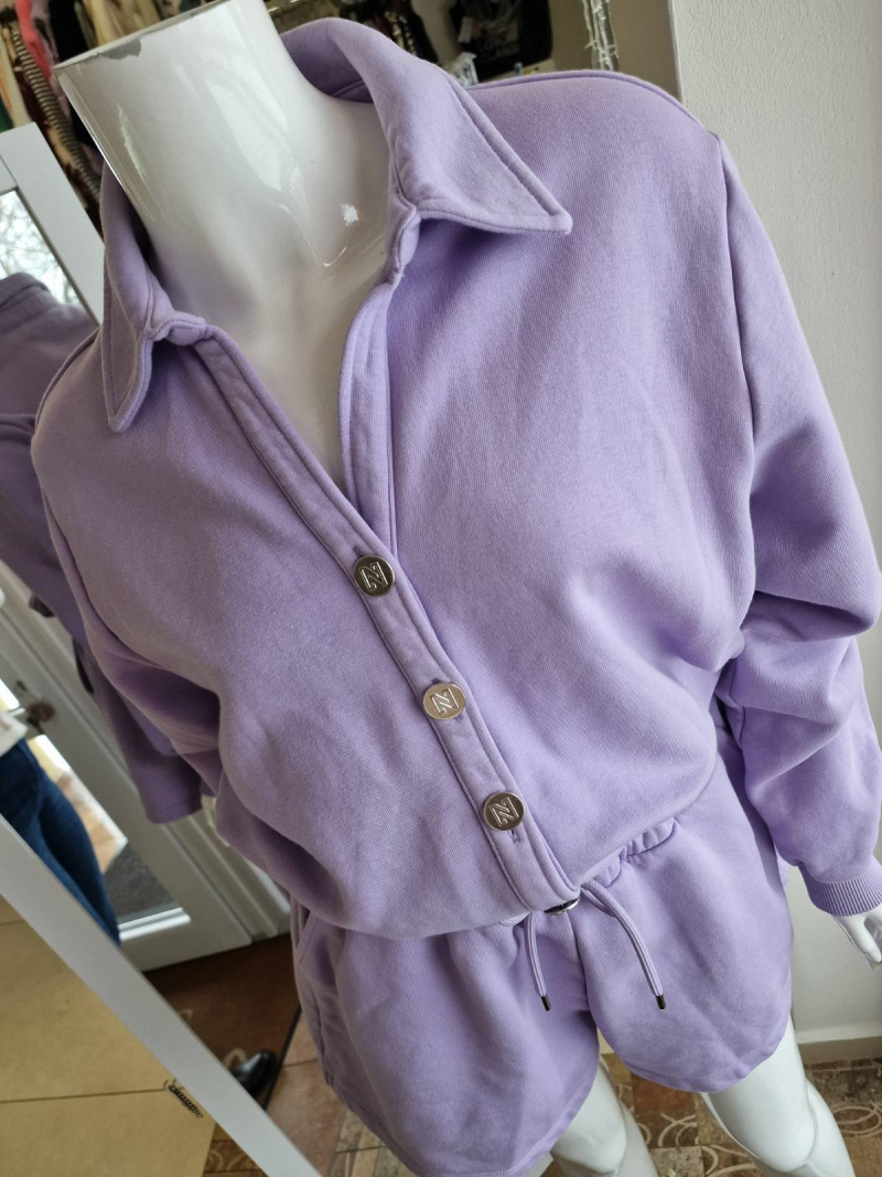 Teplákový overal Lila