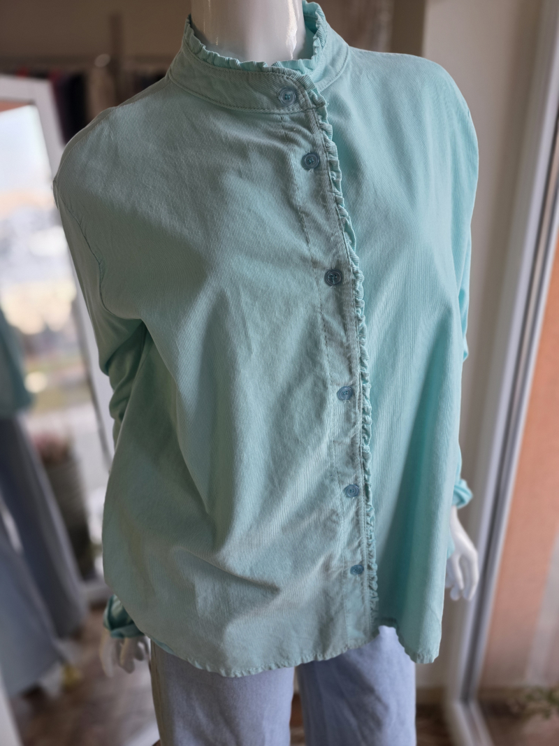 Mentolová košieľka