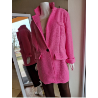 Ružový teddy kabátik 