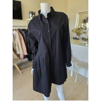 Čierne košeľové šaty