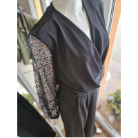 Čierny luxusný overal 