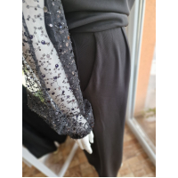 Čierny luxusný overal 