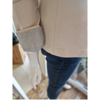 Úpletové sačko béž