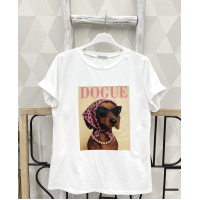 Dogue biele tričko