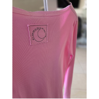 Ružové rebrované tričko 