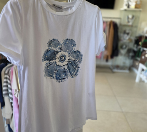 Kvetinkové krátkorukávové