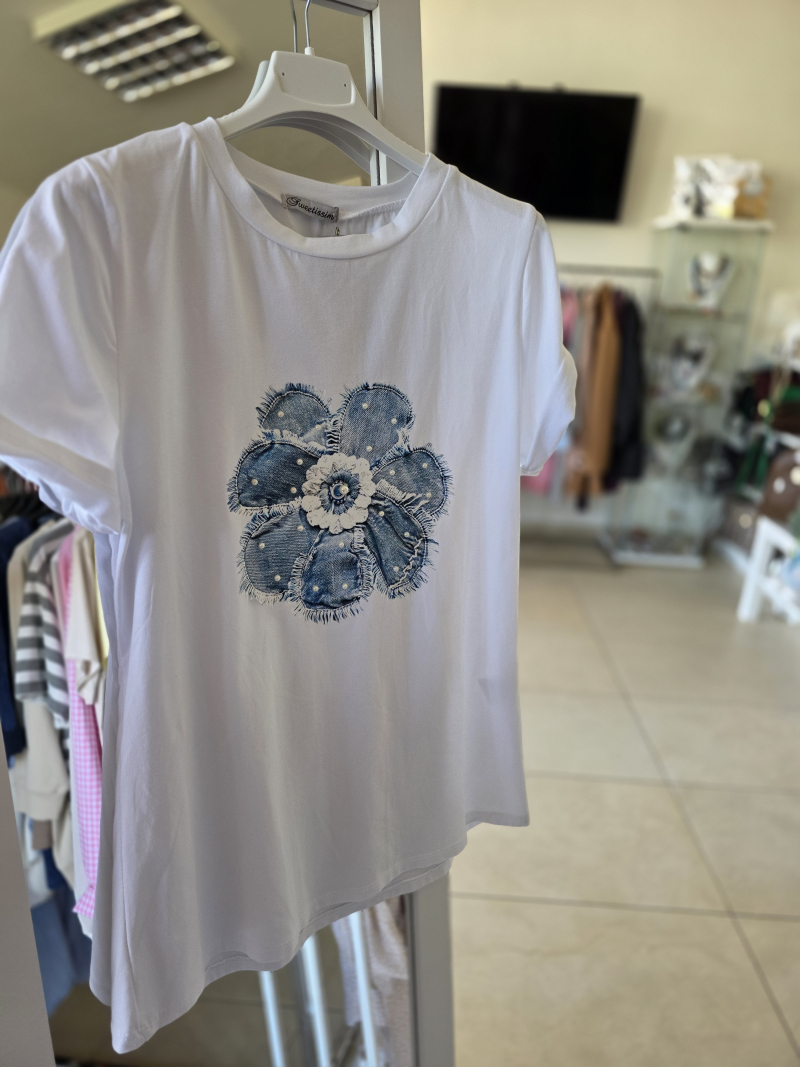 Kvetinkové krátkorukávové