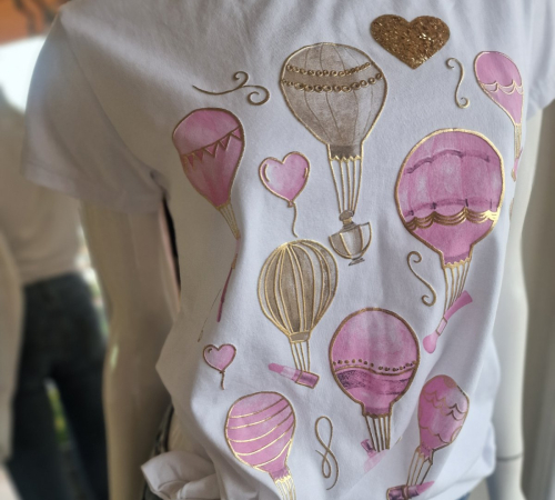 Balónikové tričko