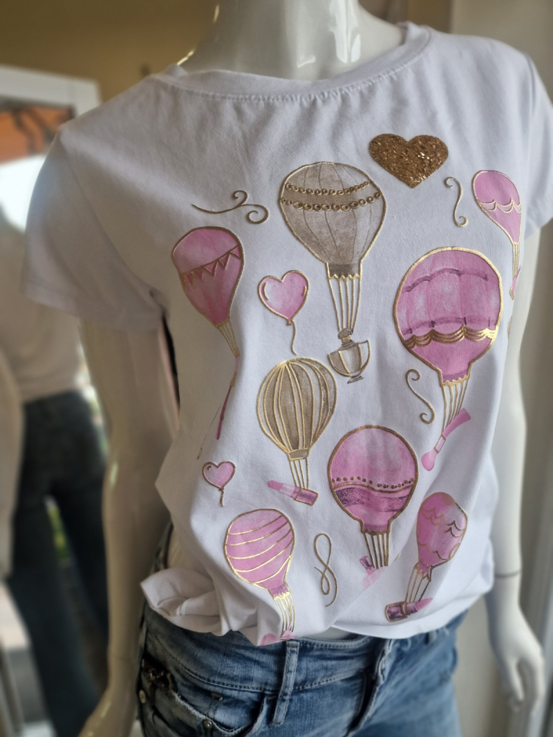 Balónikové tričko