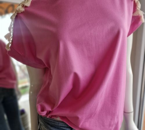 Ružové strapčekové 