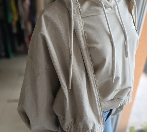 Kordová prechodná bundoška 