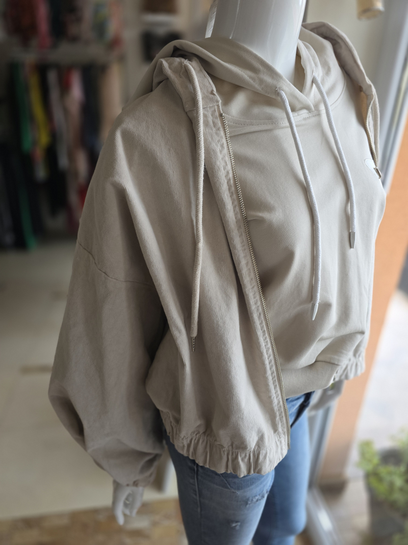 Kordová prechodná bundoška 