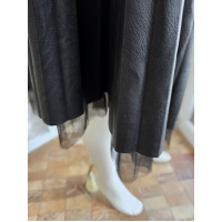 Čierna plisovana suknica 