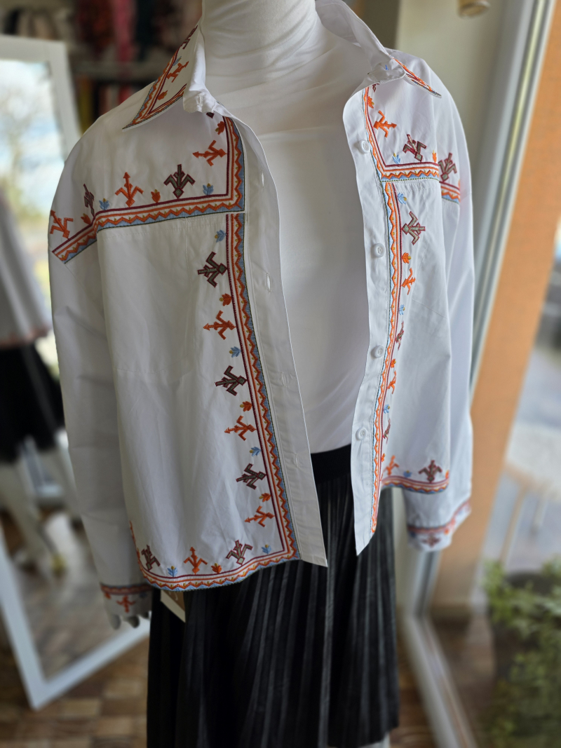 Tradične - netradičná blúza 