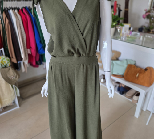 Khaki overal
