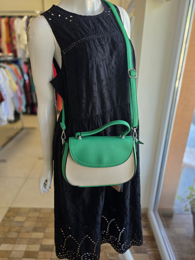 Zelená crossbody