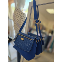 Parížska modrá crossbody